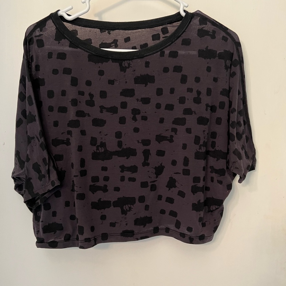 Sheer crop top
